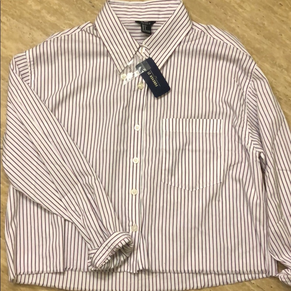 Forever 21 button up long sleeve
